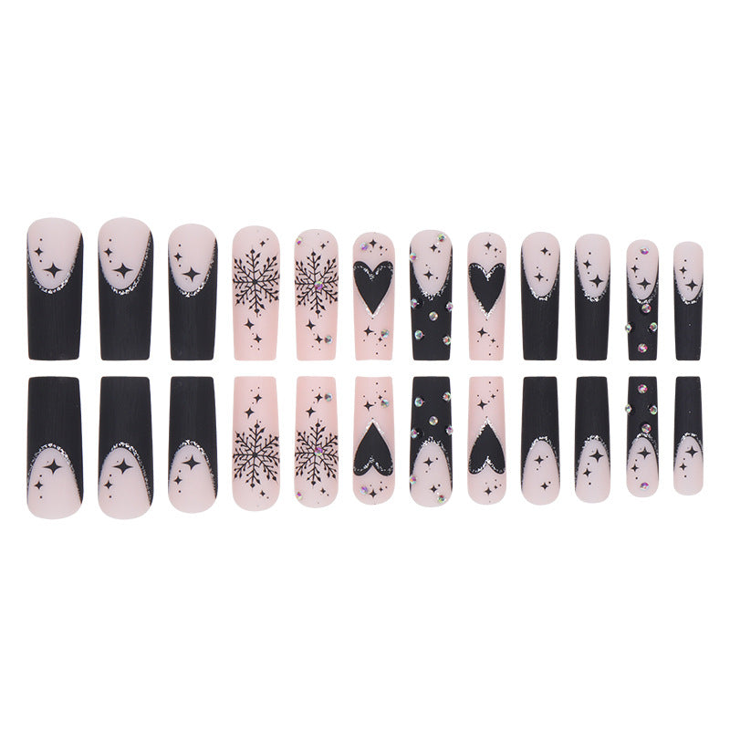 Glittery Stiletto Nail Art Set Kalsten