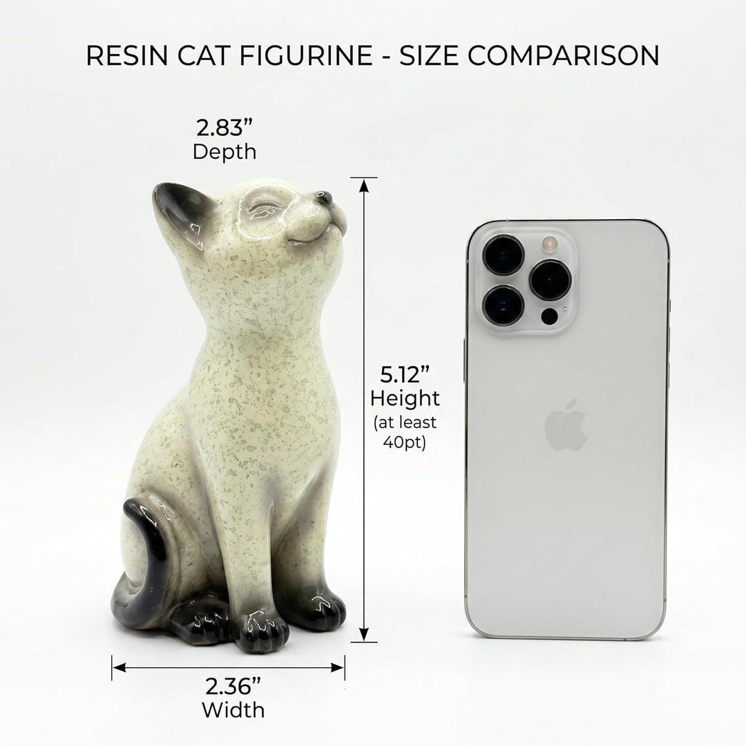 Resin statue of a cat Kalsten