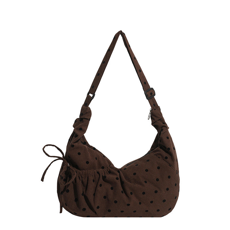 Polka Dot Shoulder Bag