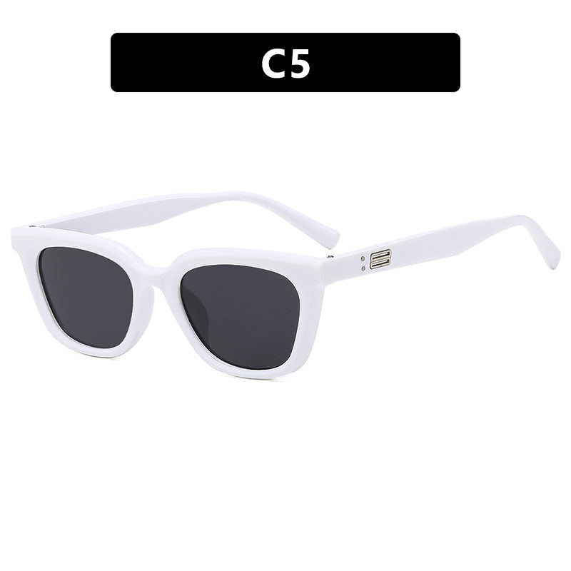 Ladies stylish sunglasses in modern design with wide frame Kalsten