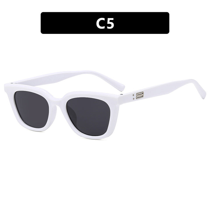 Ladies stylish sunglasses in modern design with wide frame Kalsten