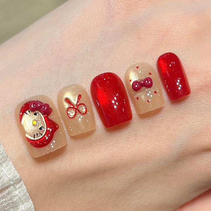 Premium Ocean-Inspired Press-On Nail Extensions Kalsten