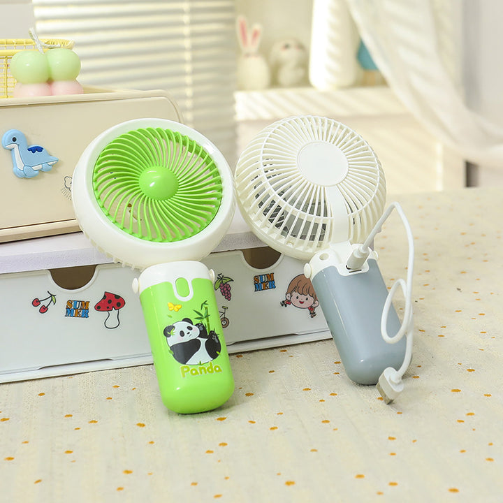 Women's Portable Mini Fan with Animal Patterns Kalsten