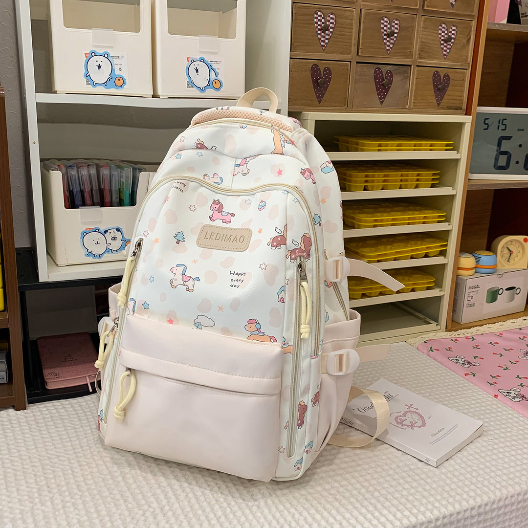 Playful Cartoon-Themed Backpack