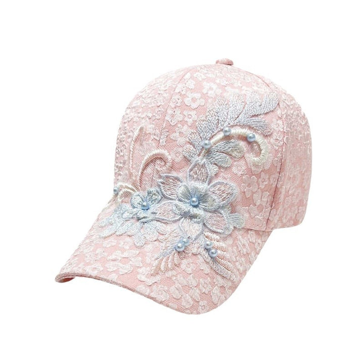 Women's Embroidered Lace Baseball Cap Kalsten