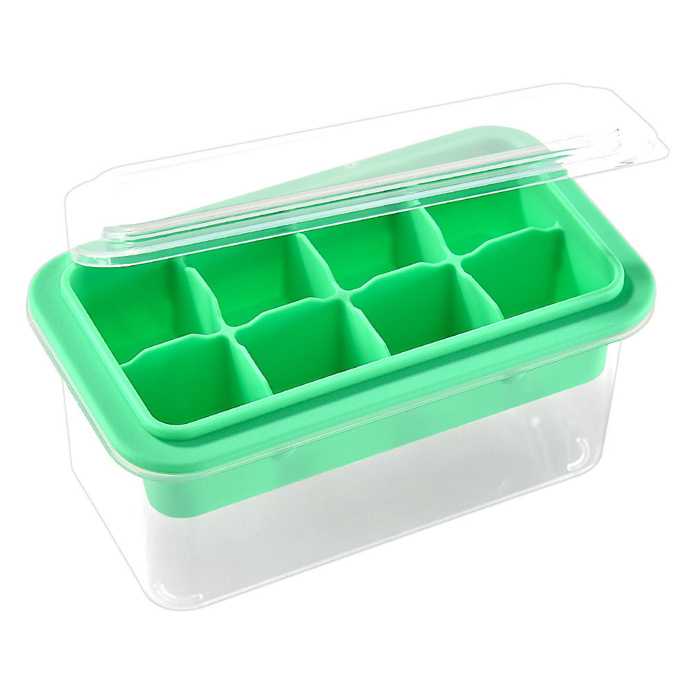 Silicone Ice Cube Tray with Practical Lid Kalsten