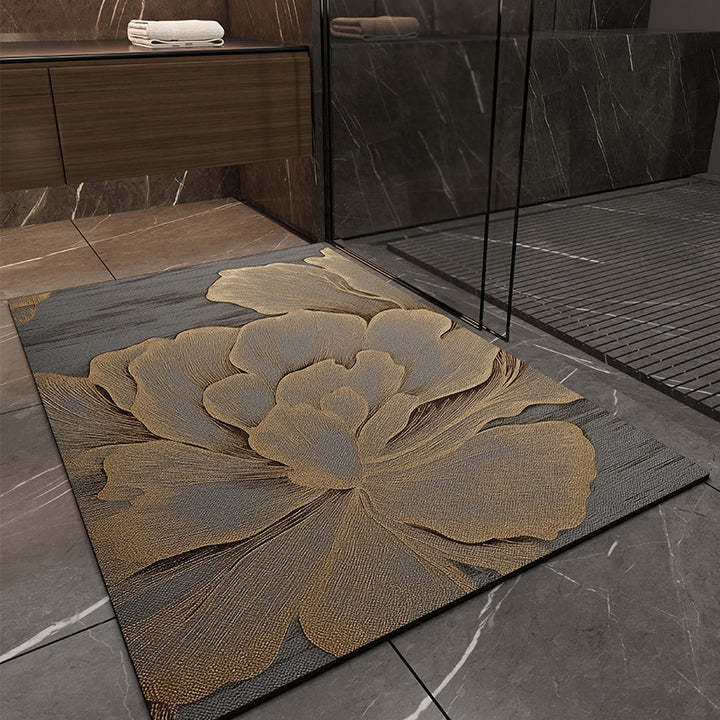 Elegant Bathroom Mat