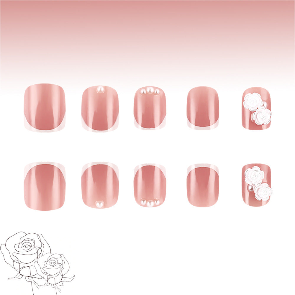Decorative Floral Press-On Nails Kalsten 1787543134
