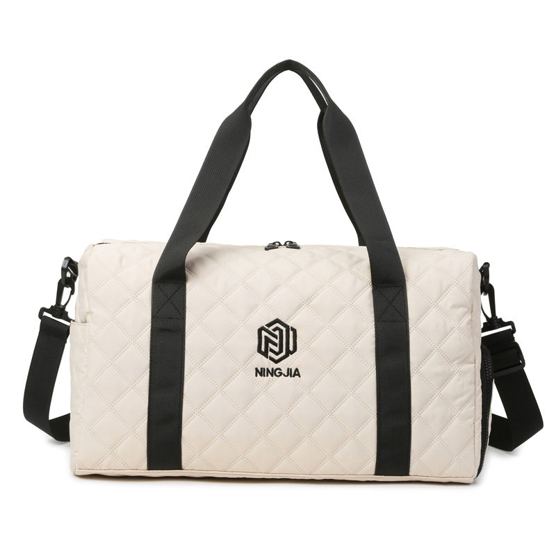 Stylish Quilted Sports Duffle Bag