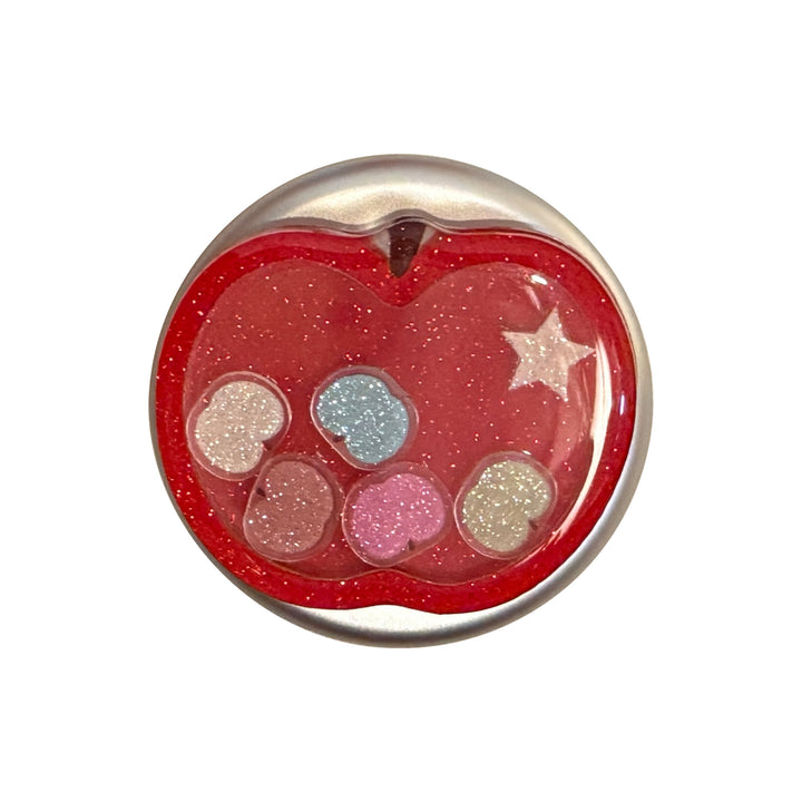 Funnier apple motif smartphone finger holder Kalsten