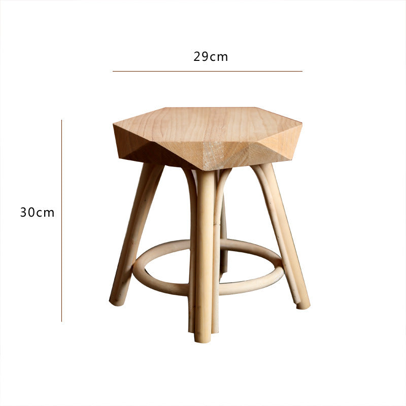 Modern stool made of high-quality Kalsten wood