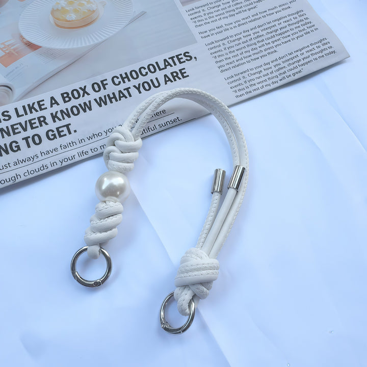 Elegant Knotted Leather Keychain Holder Kalsten