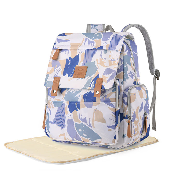 Stylish Patterned School Backpack Kalsten
