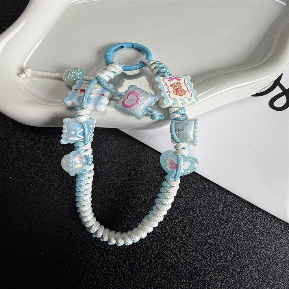 Playful Beaded Charm Phone Strap Kalsten 1790134944