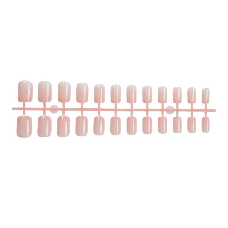 Artificial artificial nails with elegant gradient color and glitter accents Kalsten