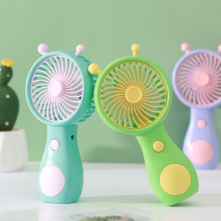 Unisex nan compact rechargeable quiet handheld fan with adjustable tilt Kalsten