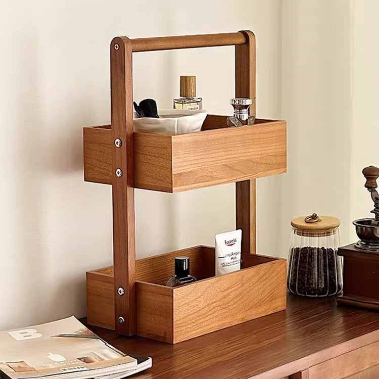 Wooden Multi-Tier Storage Organizer Kalsten
