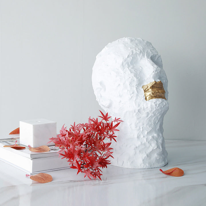 Artistic Decorative Face Sculpture