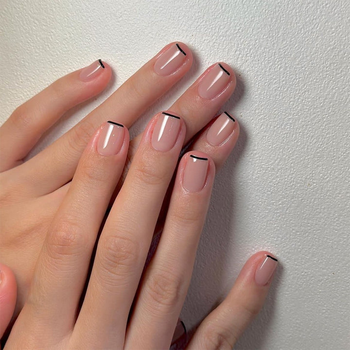 Luxury Glossy Press-On Nail Set Kalsten