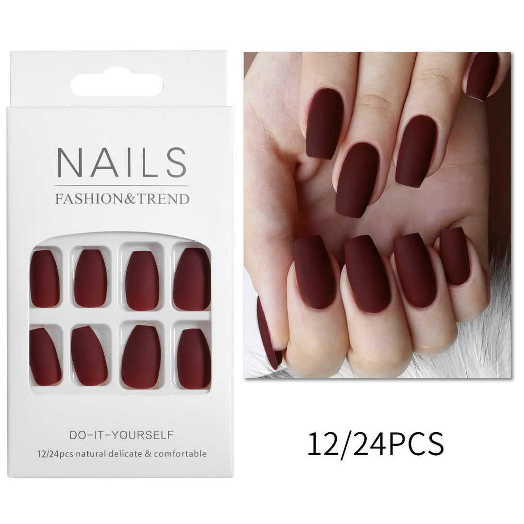 Artistic Matte Press-On Nail Tips Kalsten