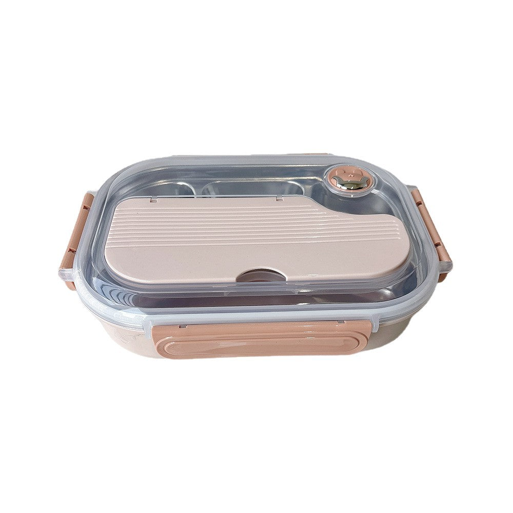 Multi-Compartment Stainless Steel Lunch Box