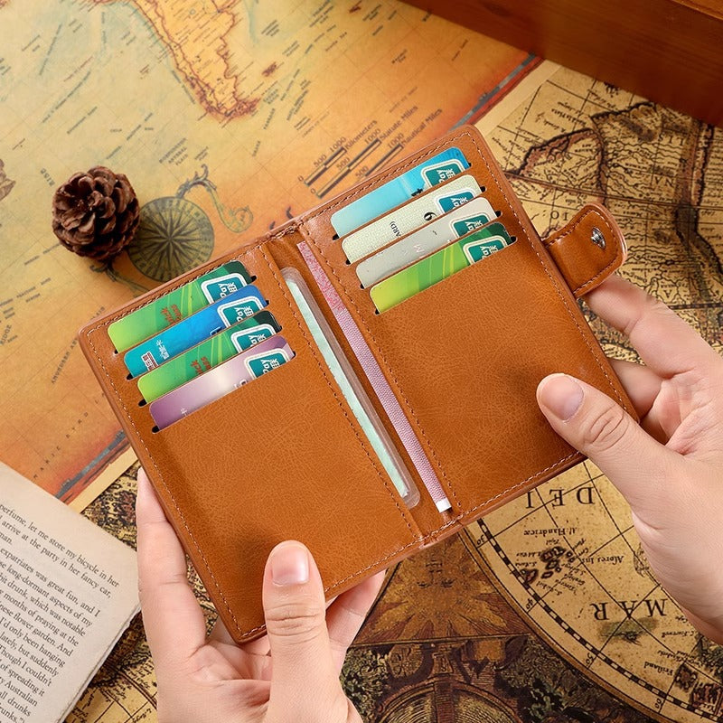 RFID-Blocking Leather Card Holder Kalsten