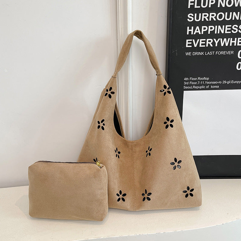 Floral Embroidered Tote Bag Kalsten