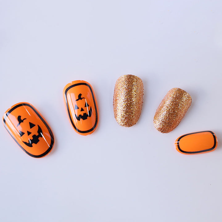 Festive Halloween Nail Art Enhancements Kalsten