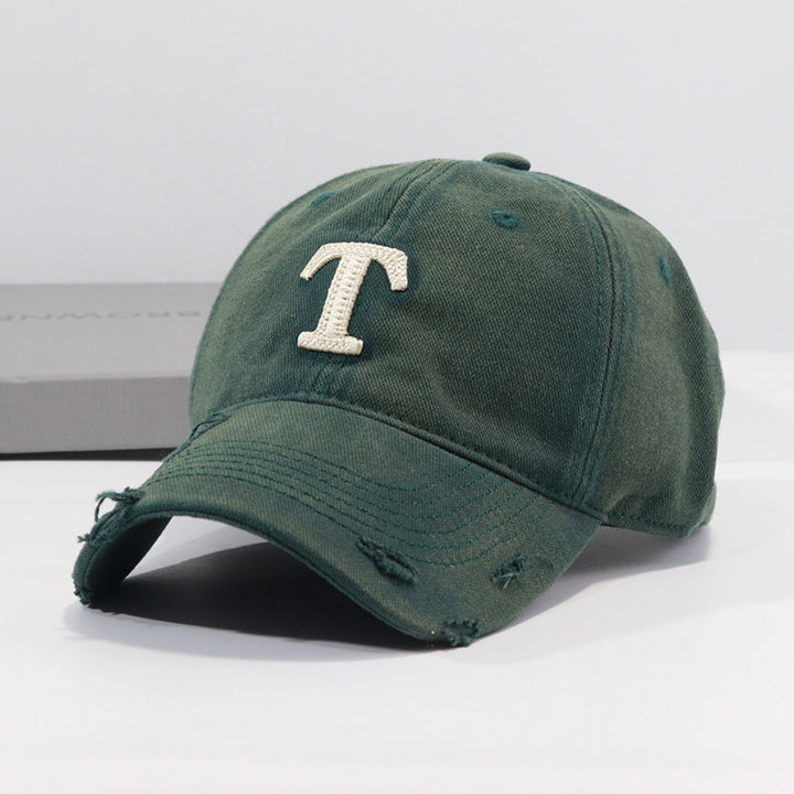 Men's Distressed Denim Cap Kalsten