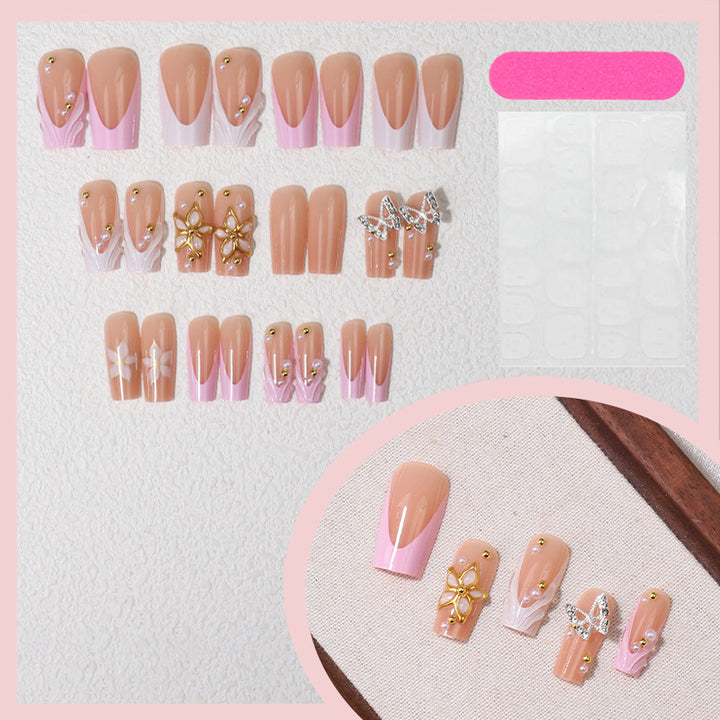 Luxury Decorative Press-On Nail Tips Kalsten