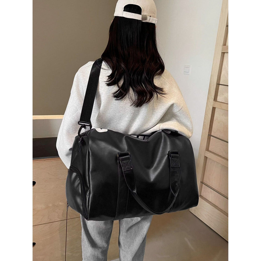 Glossy Finish Travel Duffel Bag Kalsten