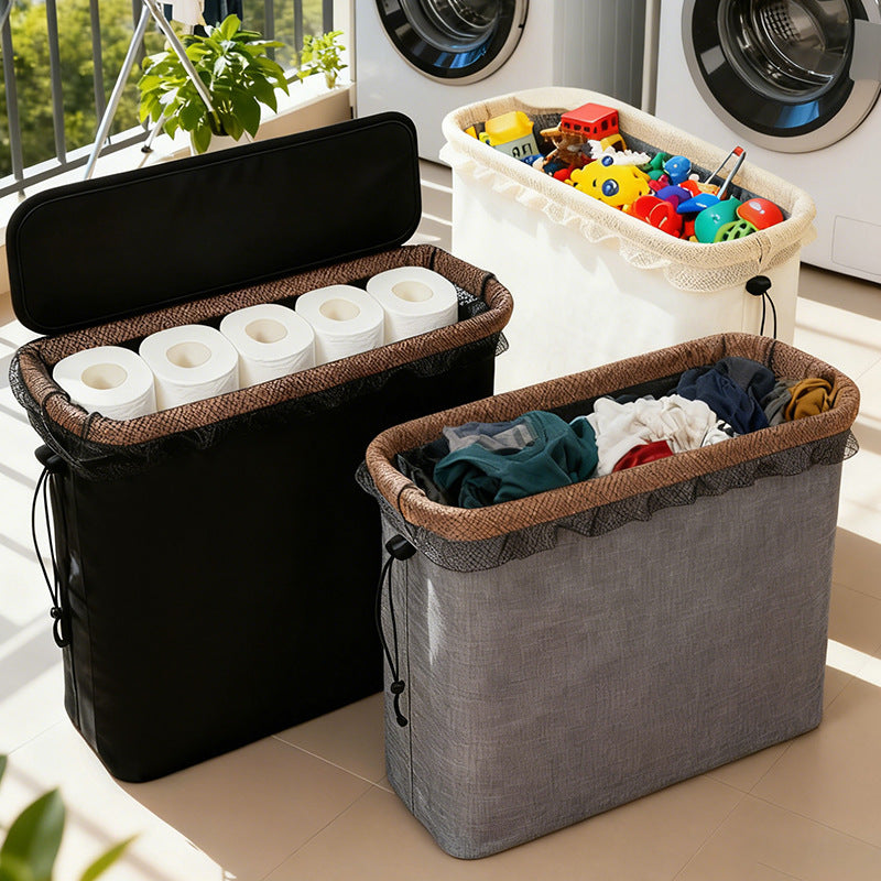 Versatile laundry separation box with removable lid and inner compartment Kalsten