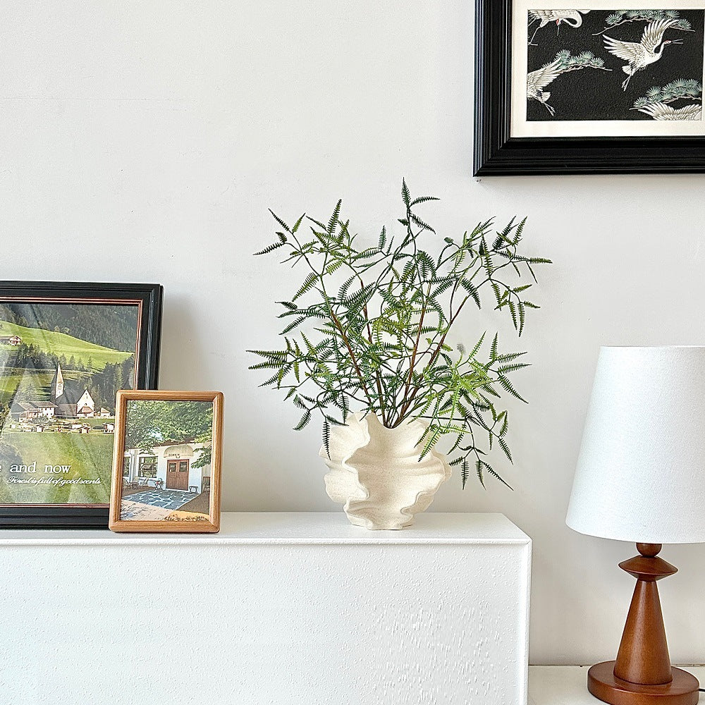 Decorative Shell-Inspired Centerpiece