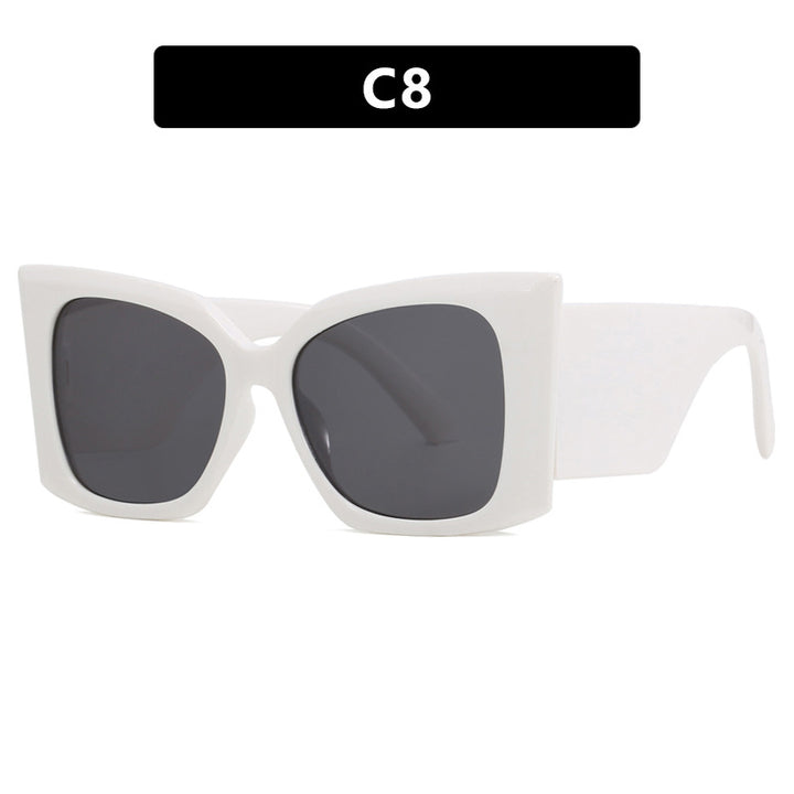 Women's oversized sunglasses with stylish cat-eye frame Kalsten