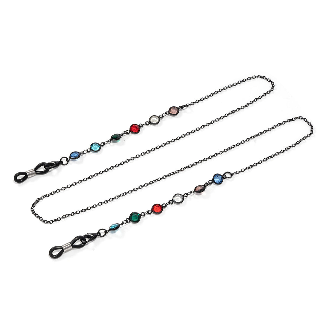 Elegant Gemstone Eyewear Chain Kalsten