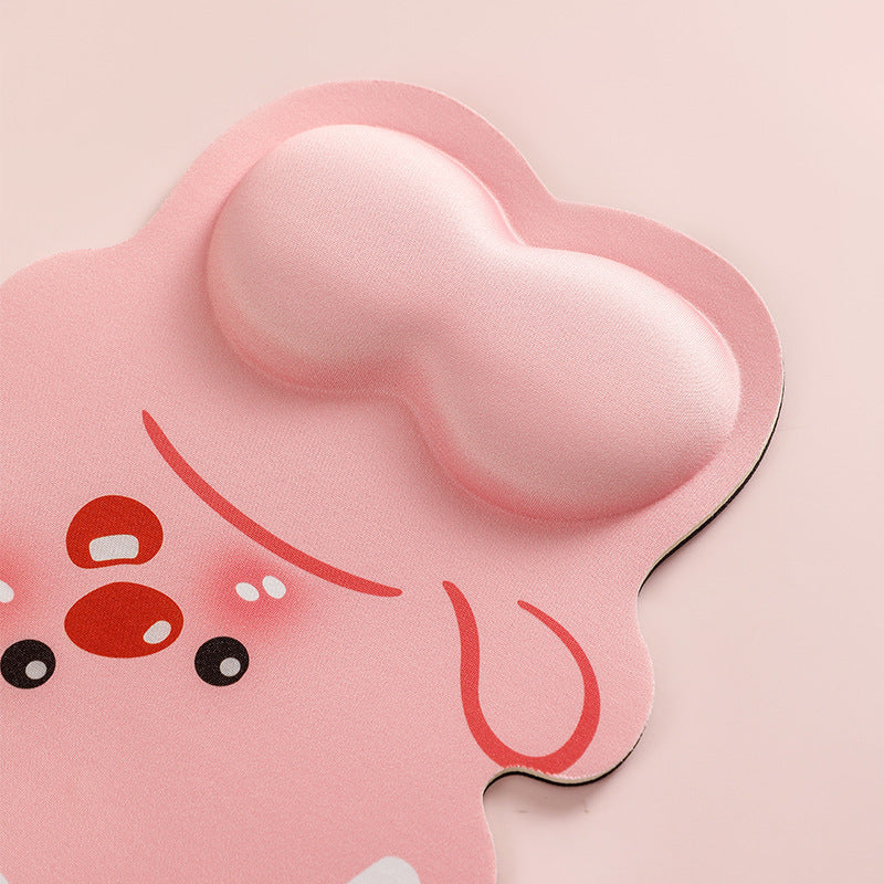 Cute Cartoon Bear-Themed Mouse Pad
