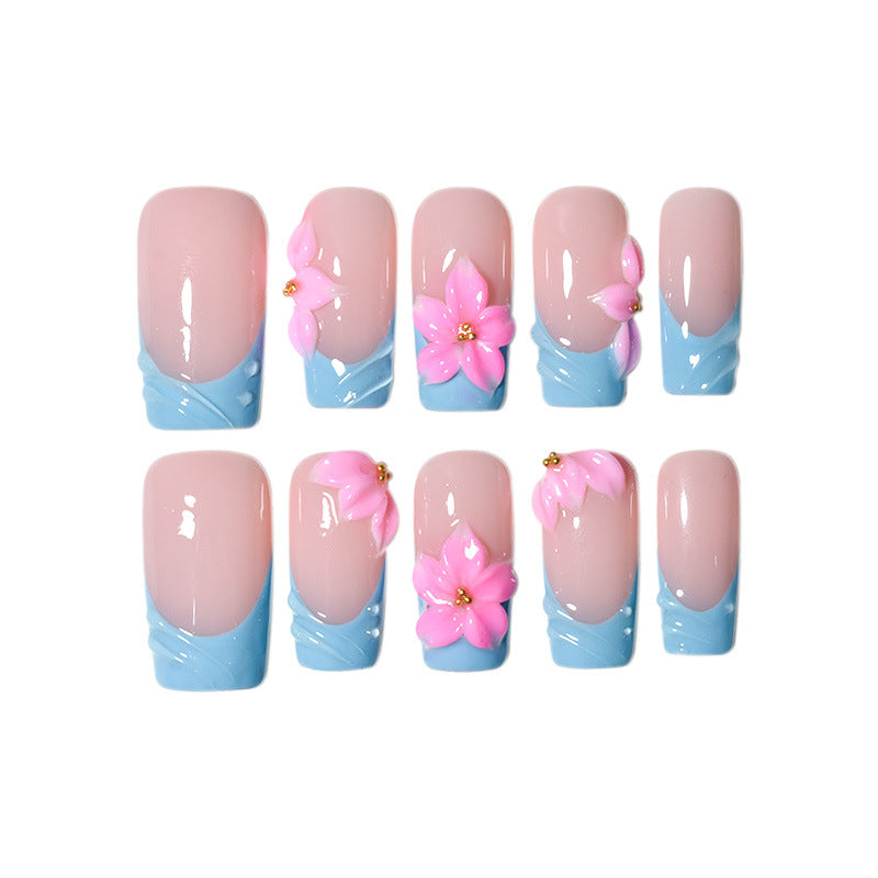 Floral Art Press-On Nail Extensions Kalsten