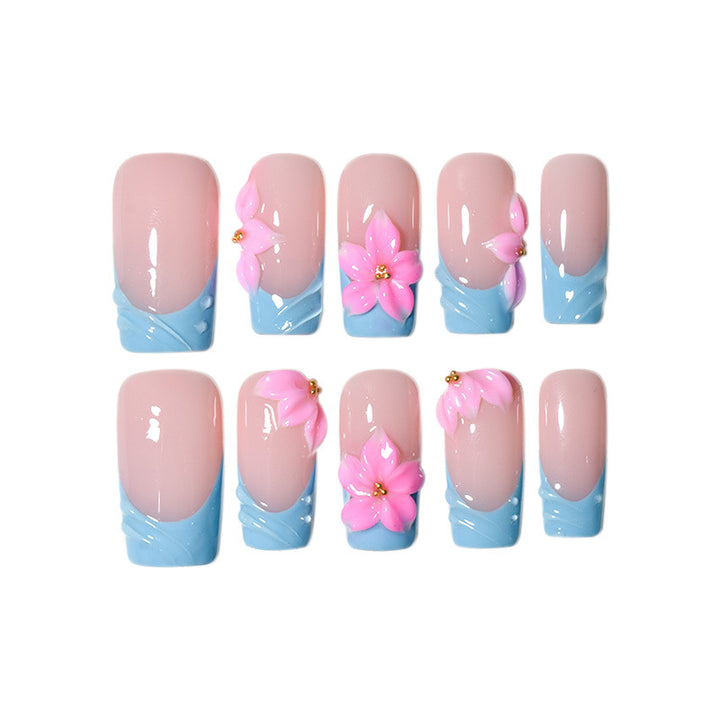 Floral Art Press-On Nail Extensions Kalsten