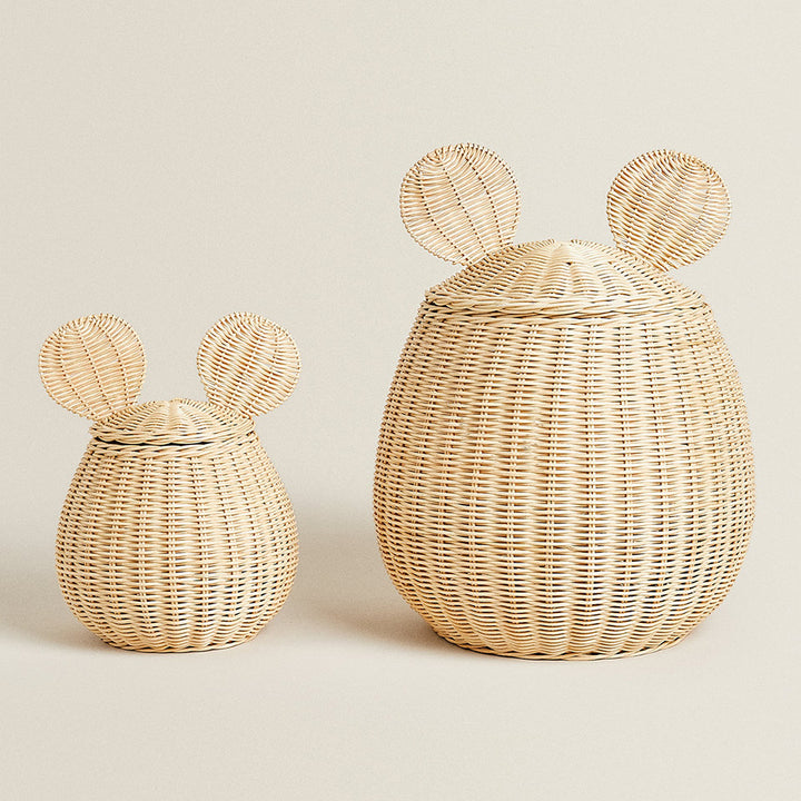 Playful Woven Storage Container Kalsten