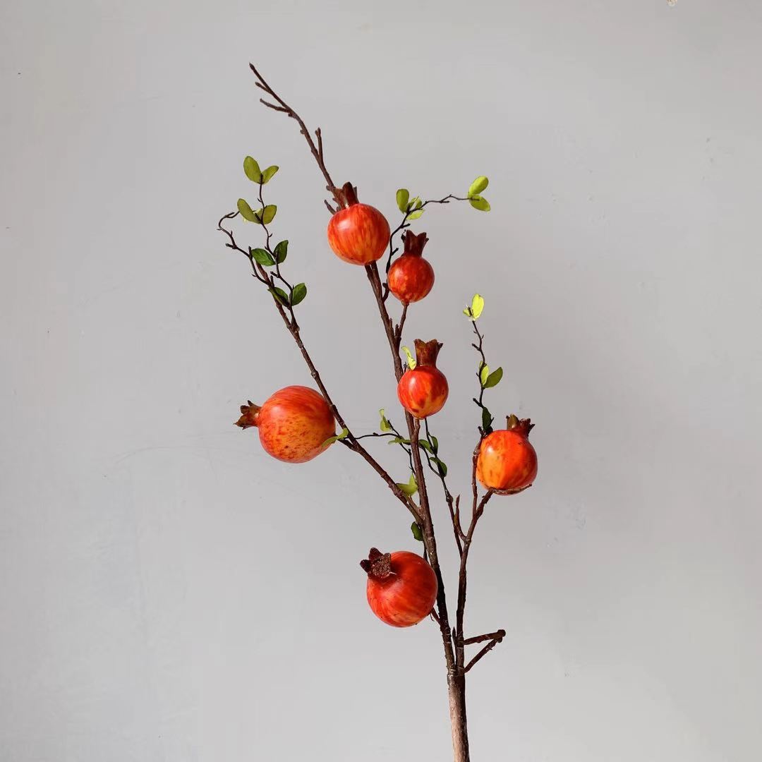 Realistic Decorative Pomegranate Stem