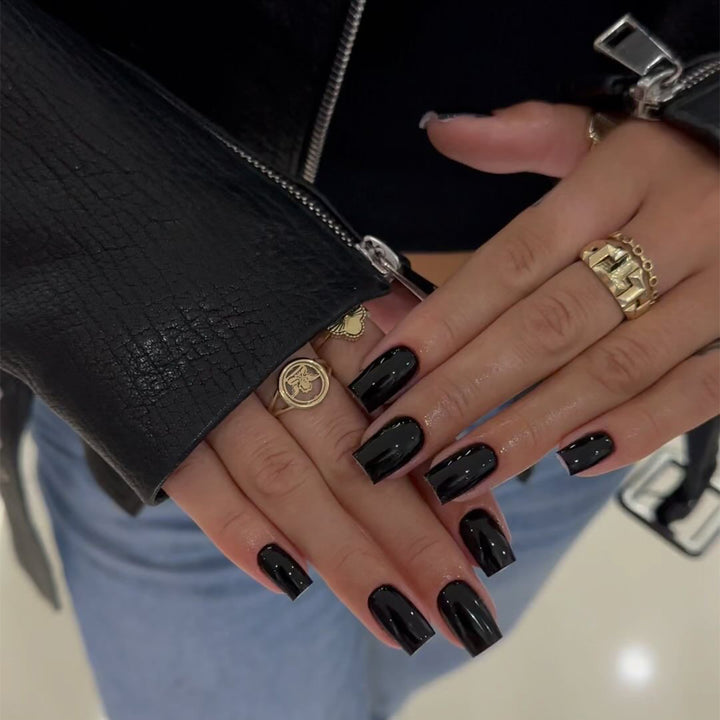 Elegant Nail Art with Gloss Finish Kalsten