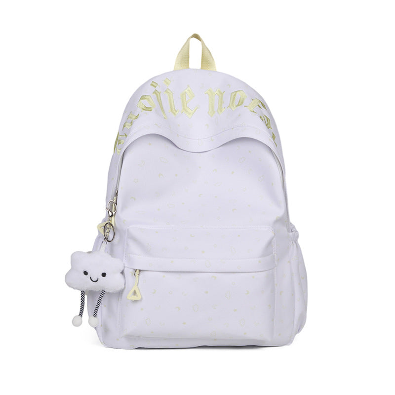 Playful Graphic Print Backpack Kalsten