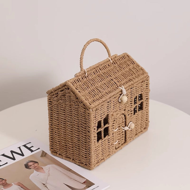 Handcrafted decorative basket Kalsten