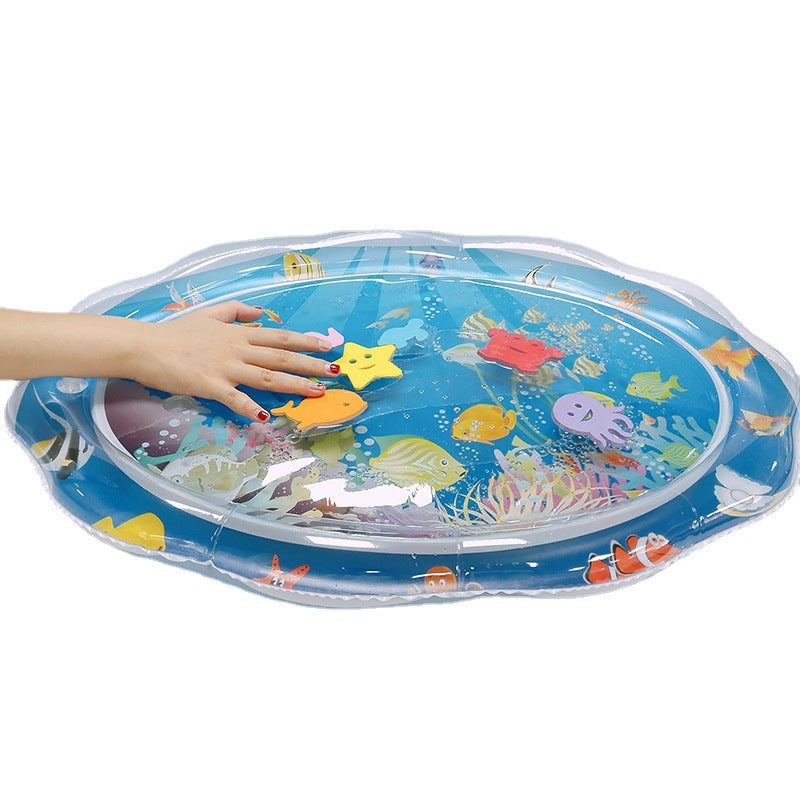 Unisex water play mat with colorful sea motifs Kalsten