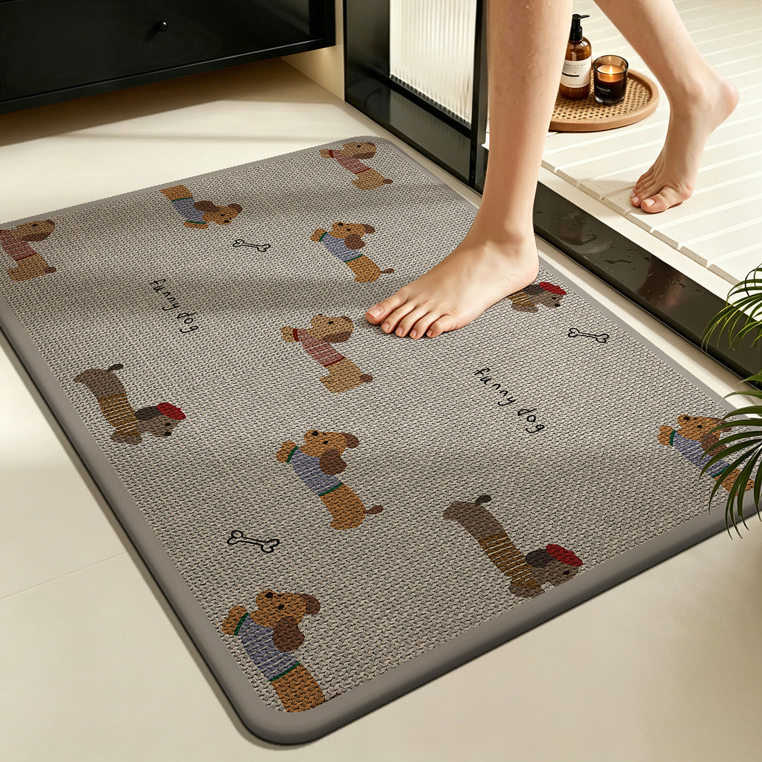 Funny Dog Character Doormat Kalsten