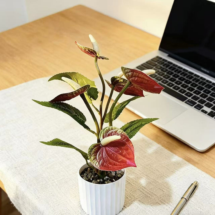 Artificial Orchid Plant Arrangement 1790480743 Home Decor
