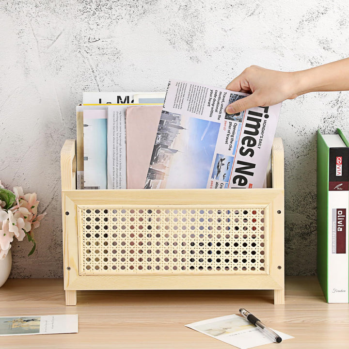 Rectangular Woven Storage Basket Kalsten