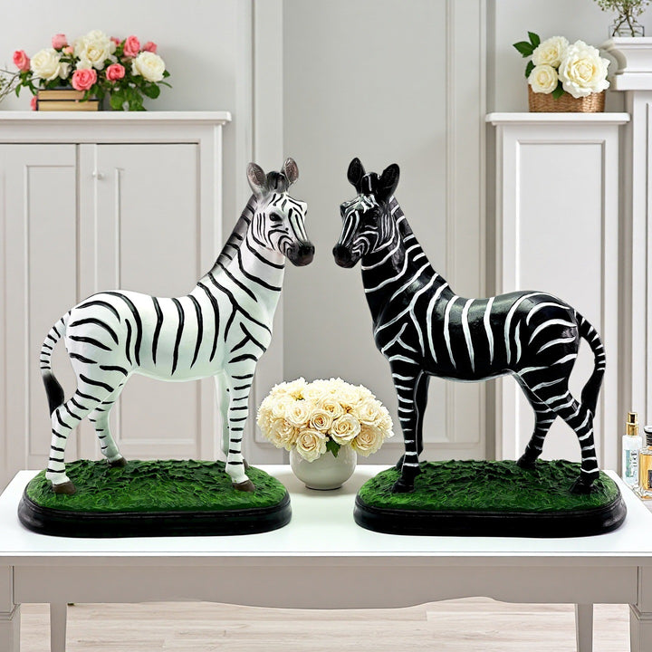 Decorative Zebra Figure Kalsten