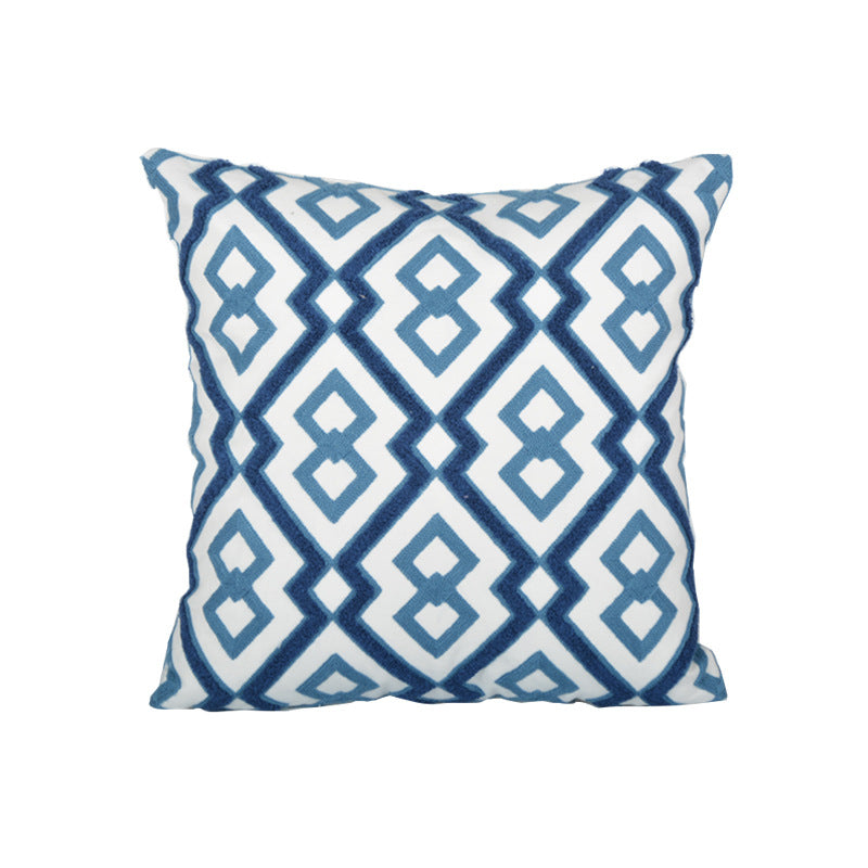 Geometric Pattern Decorative Cushion