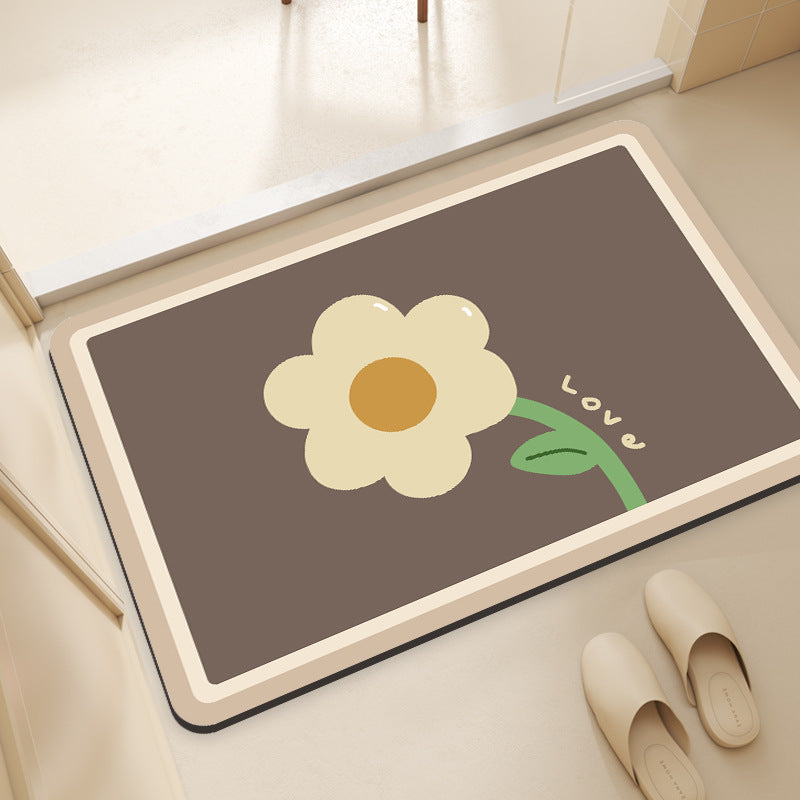Floral-Designed Comfort Mat Kalsten